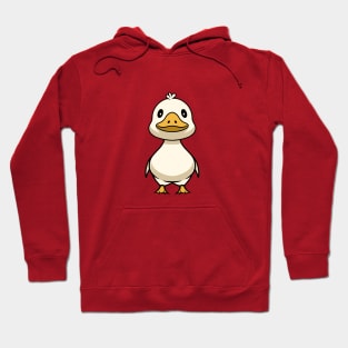 Cute Happy Duck Hoodie